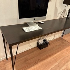 kanademonoテーブル天板 180x45 ダークブラウン