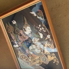 海外額つきタペストリー

