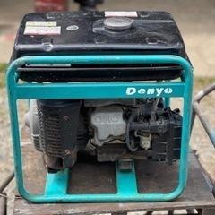 【セール中】デンヨー発電機　2600U2  2.2kVA 作動品