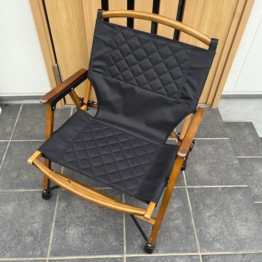 QUICKCAMPクイックキャンプ　ウッドローチェア2脚セット