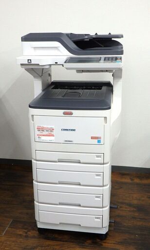 【ヤ取終了7/7】≪C028ジ≫通電OK OKI/オキ 複合機 MC863 カラー複合機/コピー機/プリンター 2018年製 印刷/コピー オフィス用品/事務用品 現状品