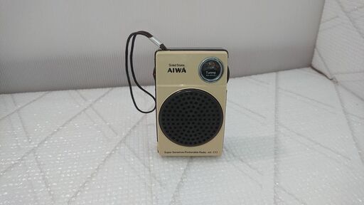 ヴィンテージ AIWA_AMポケットラジオ　動作品