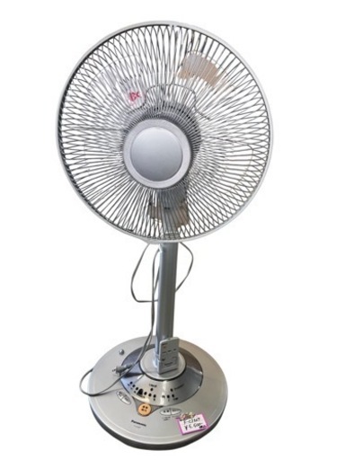 NO.1355 【美品】 Panasonic 空調家電 扇風機 F-CJ327 リモコン付き 30cm リビング扇 家電 季節