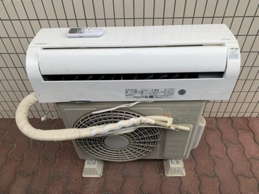 【受け渡し予定者決定】日立エアコン！2019年製RAS-A22J (W)100v