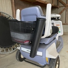 ミュースター 電動シニアカー 電動車イス 実働車 三輪車 説明書あり