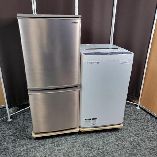 ‍♂️h060703売約済み‼️配送設置は無料‼️高年式2019\u002618年製✨SHARP 家電セット