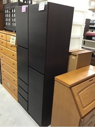 ⚫︎販売終了⚫︎収納棚　右開き　中古品