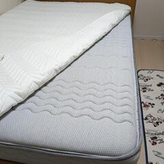 【取りに来られる方に差し上げます】ニトリ　ダブルベッド　マットレスの画像