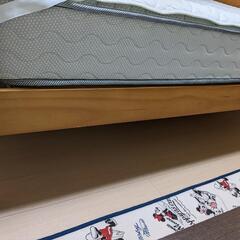 【取りに来られる方に差し上げます】ニトリ　ダブルベッド　マットレスの画像