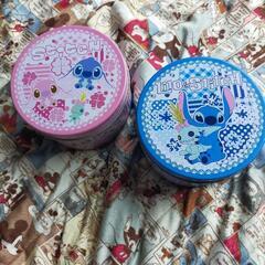 未使用　スティッチペアマグカップ　缶入り