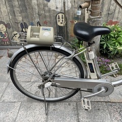 【4290】未整備　電動アシスト　サンヨーeneloop  26インチ　17,100円（防犯・税込）の画像