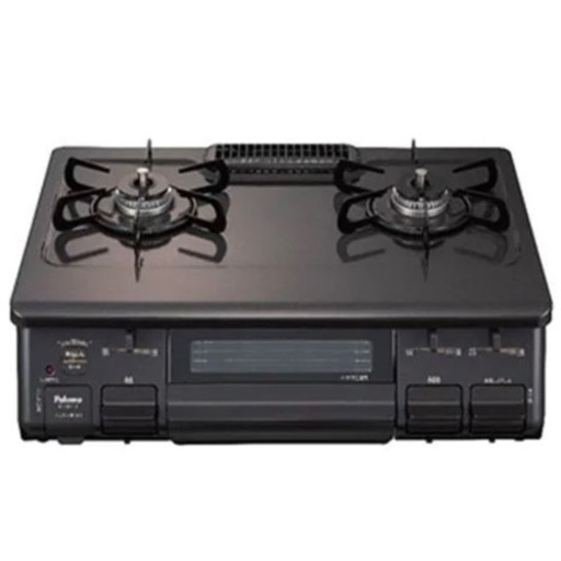 【超美品‼️】パロマ 2021年製 都市ガス用 ガステーブル グリル部未使用 ブラック♪