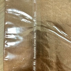 シルク製クッションカバーの画像