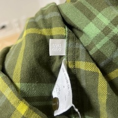UNIQLO ユニクロ　ネルシャツ　メンズ  の画像
