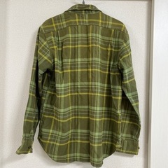 UNIQLO ユニクロ　ネルシャツ　メンズ  の画像