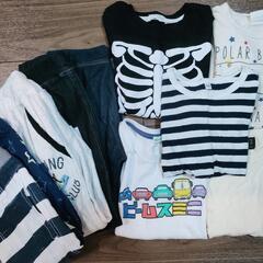 決定　無料★キッズTシャツ、レギンスパンツ、ショートパンツ10点セット