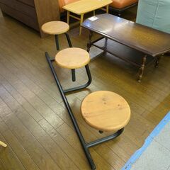 7-38 クラッシュゲート T-PACK 3人掛け ベンチ パイン古材【引取限定・現状渡し】カグマニア