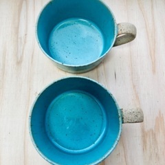 洋食器set【青い食器】の画像