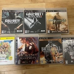 PS3用ソフト13本まとめ売り オマケ付き
