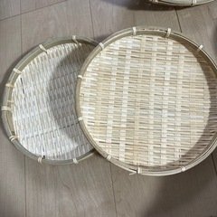 籠ざる・蒸篭ミニ3組セットの画像