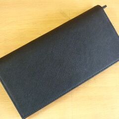 ☆EMPORIO ARMANI 2つ折り 長財布 小銭入れ付き ブラック エンポリオアルマーニ Y4R170 Y138E 81072 ウォレット 札幌 北20条店の画像