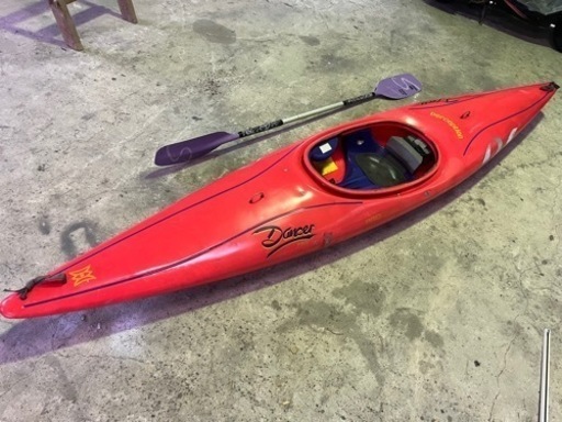 【売約済】カヤック パドル付き パーセプション プロライン