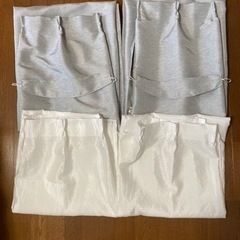 【取引決定しました】カーテン・レース4枚セット