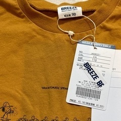 【早い者勝ち！】新品・タグ付き　ブリーズ×スヌーピー　コラボロンT 120の画像