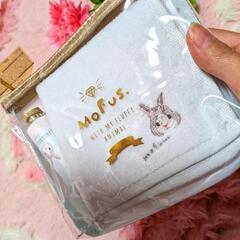 新品未開封♡うさぎ♡ハンカチ＆うさぎハンドクリーム♡うさぎポーチセットの画像