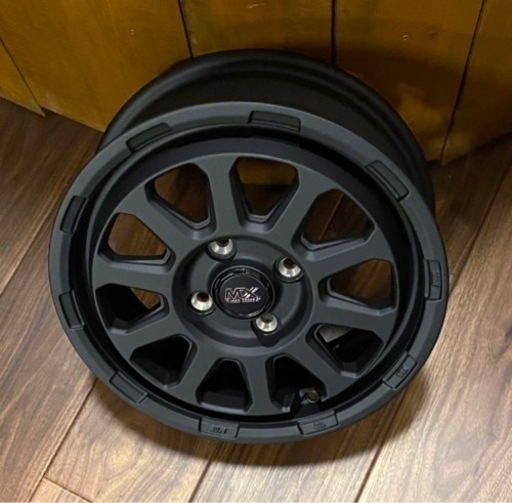 14インチ★新品★アルミホイール★プロボックス★サクシード★マットブラック