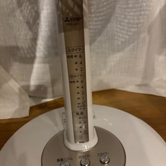 三菱　扇風機2018年製の画像