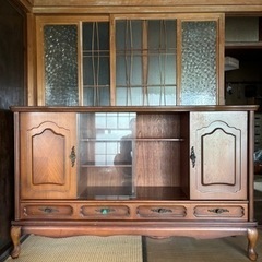 リビングボード　レトロ昭和　の画像