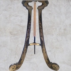 盆燈籠 一対 鳳凰 仏具の画像