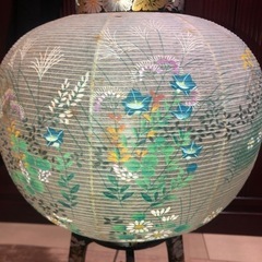 盆燈籠 一対 霊前灯の画像