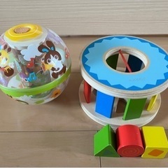⭕️ﾌﾟﾛﾌ必読⭕️おもちゃ 知育玩具 4点セットの画像