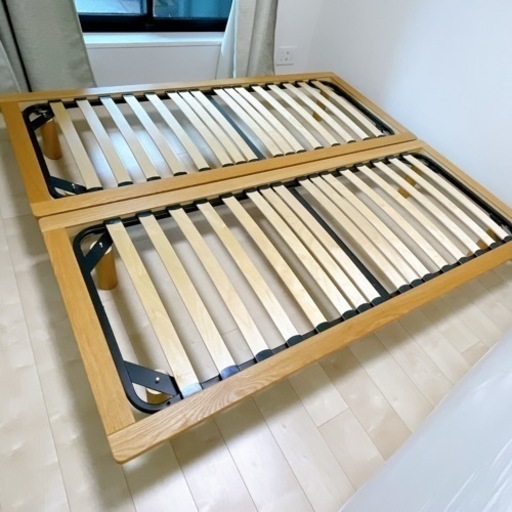 2020年購入 無印良品 スモールサイズ ベッド2台セット