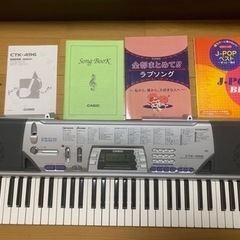 CASIO カシオ 電子キーボード CTK-496の画像