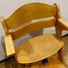 【KATOJI】②キッズチェア　ハイチェア　子供用椅子の画像