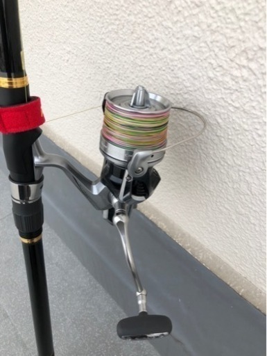 釣竿  がまかつ 遠投 ➕リール SHIMANO