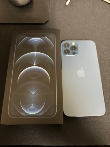 【本日限定値下げ】iPhone12pro 256GB SIMフリー　パシフィックブルー