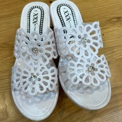 美品　サンダル　レディース　夏　　24cm M　の画像