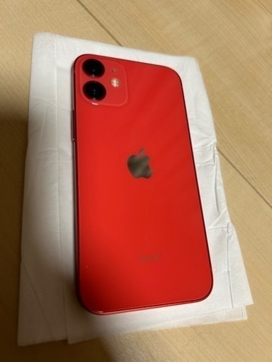 iPhone 12 mini 64GB simフリー　Red