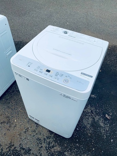 ♦️SHARP 全自動電気洗濯機  【2019年製 】ES-GE5C-W