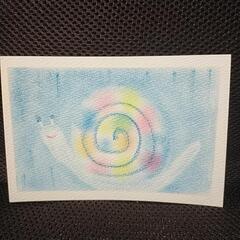 ３色パステルアート（アートセラピー）・笑顔の実の画像