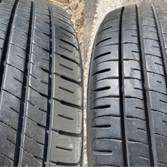 中古タイヤ2本215/55R17の画像