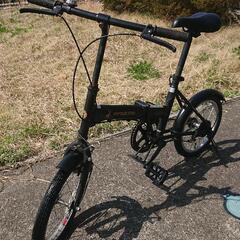 キャプテンスタッグ 折りたたみ自転車の画像