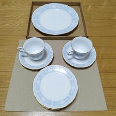 Noritake　大皿　ケーキ皿　カップ＆ソーサー