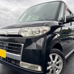 月々9千円〜分割可❗️車検2年付き！【名義変更代込み】広い車内！大人気‼️ダイハツ タントカスタム☆HDDナビ付き☆走行中DVD見れます☆純正アルミ☆電動スライドドア☆ドライブレコーダー☆そのまま乗って帰れます！鹿児島宮崎の画像