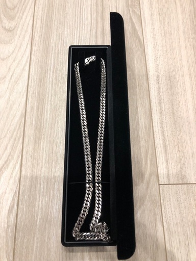 プラチナ850 喜平ネックレス　pt850 喜平ネックレス　100.8g 6面W