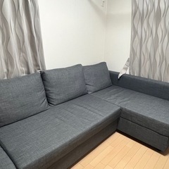使用期間:3ヶ月】 3人掛けソファ,ソファベッド